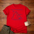 Climbing Route Diagram T-Shirt