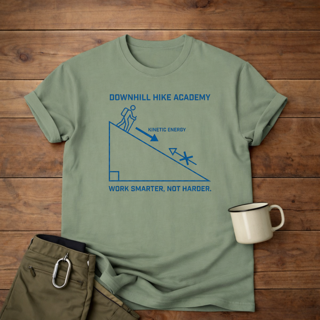 Downhill Hike Academy T-Shirt