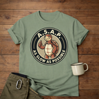 A.S.A.P. 'As Slow As Possible' Turtle T-Shirt