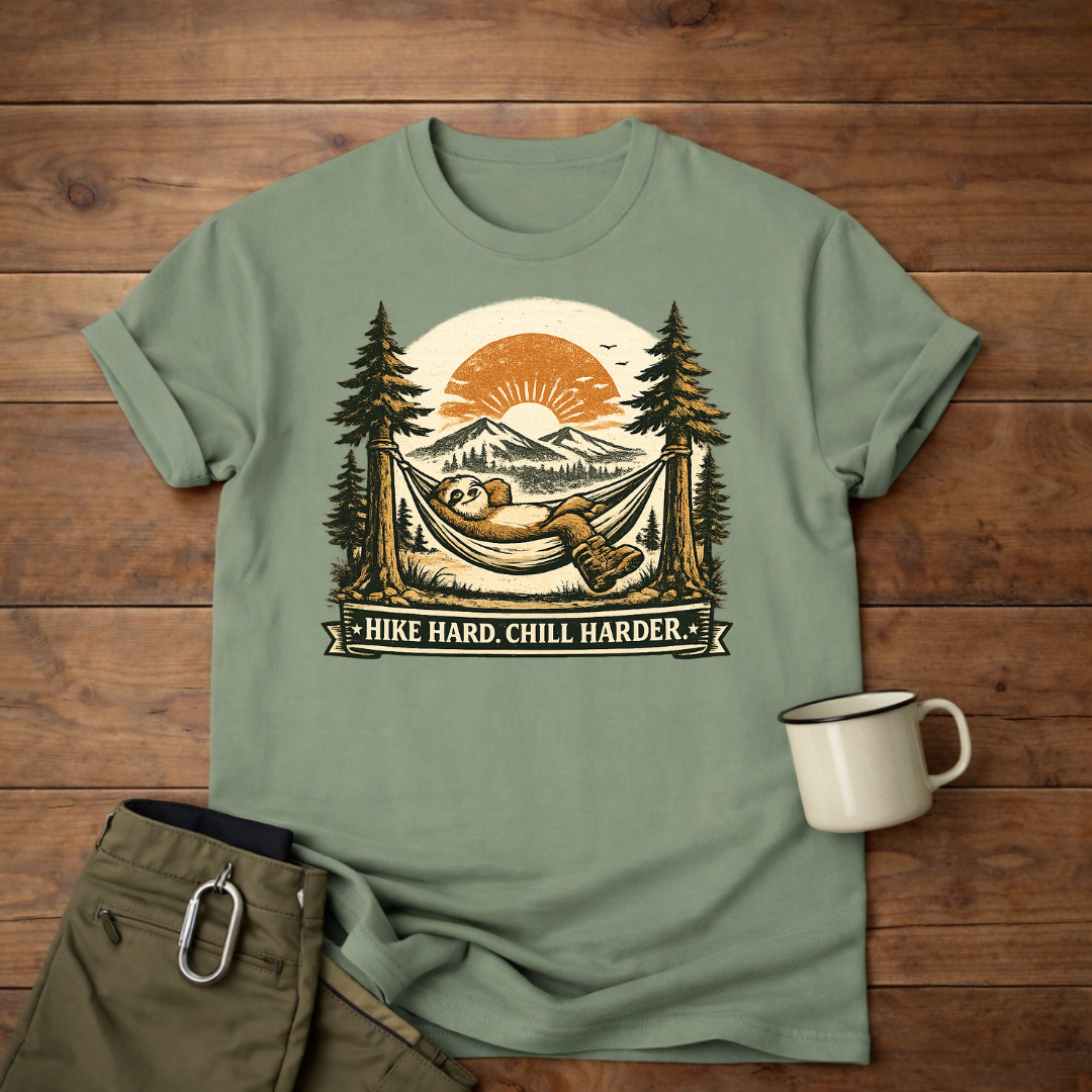Hike Hard Chill Harder T-Shirt