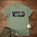 WILD Typography T‑Shirt