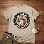 A.S.A.P. 'As Slow As Possible' Turtle T-Shirt