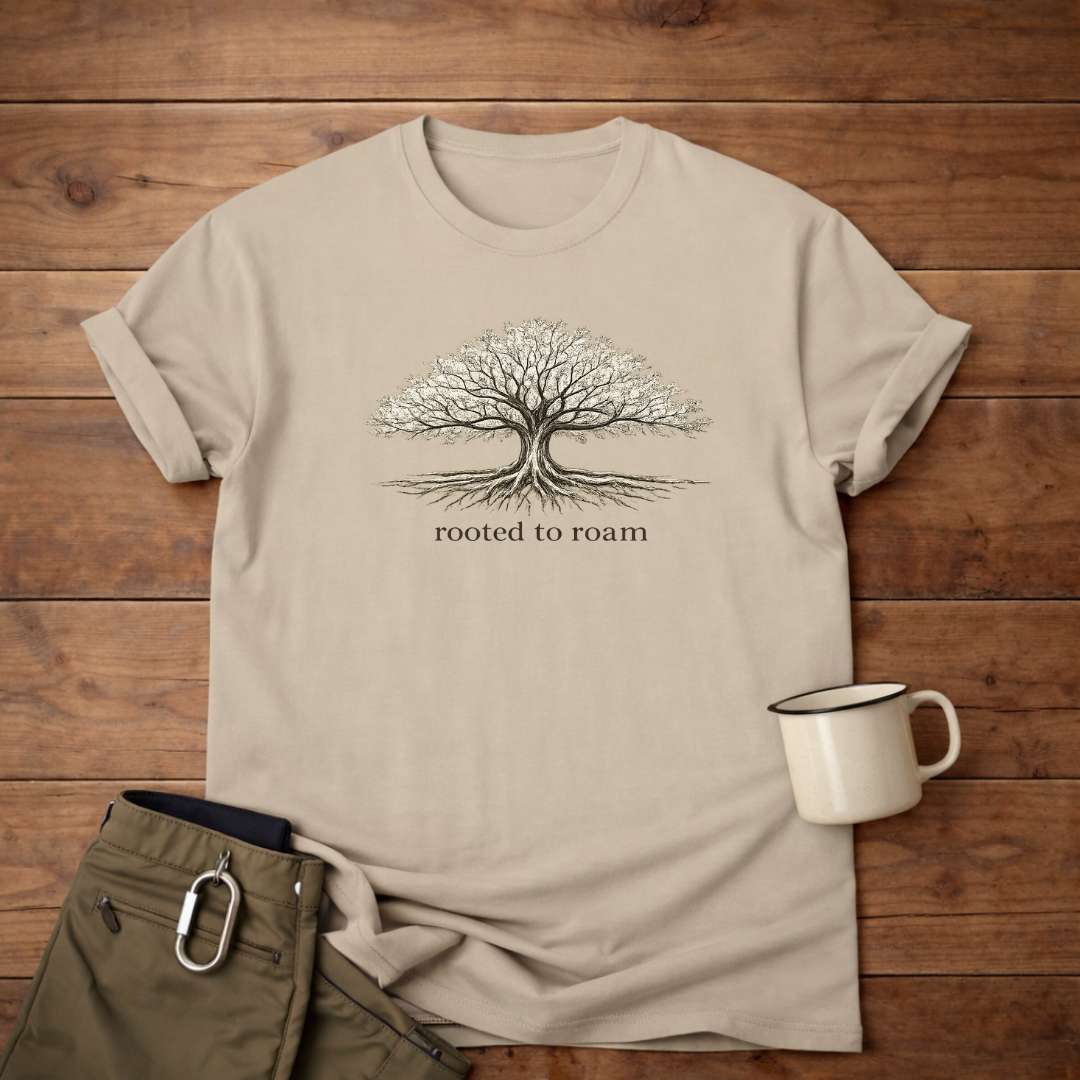 Rooted to Roam Tree T-Shirt