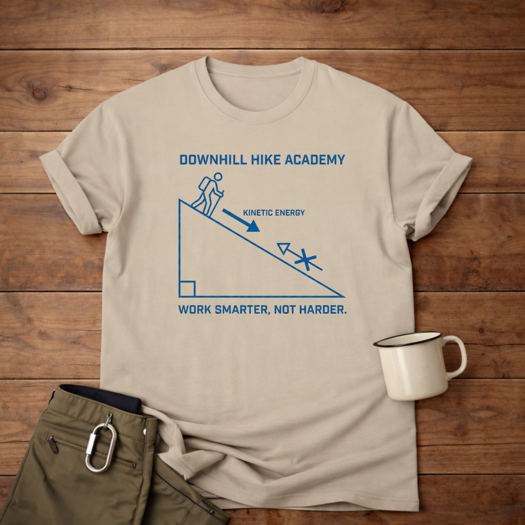 Downhill Hike Academy T-Shirt