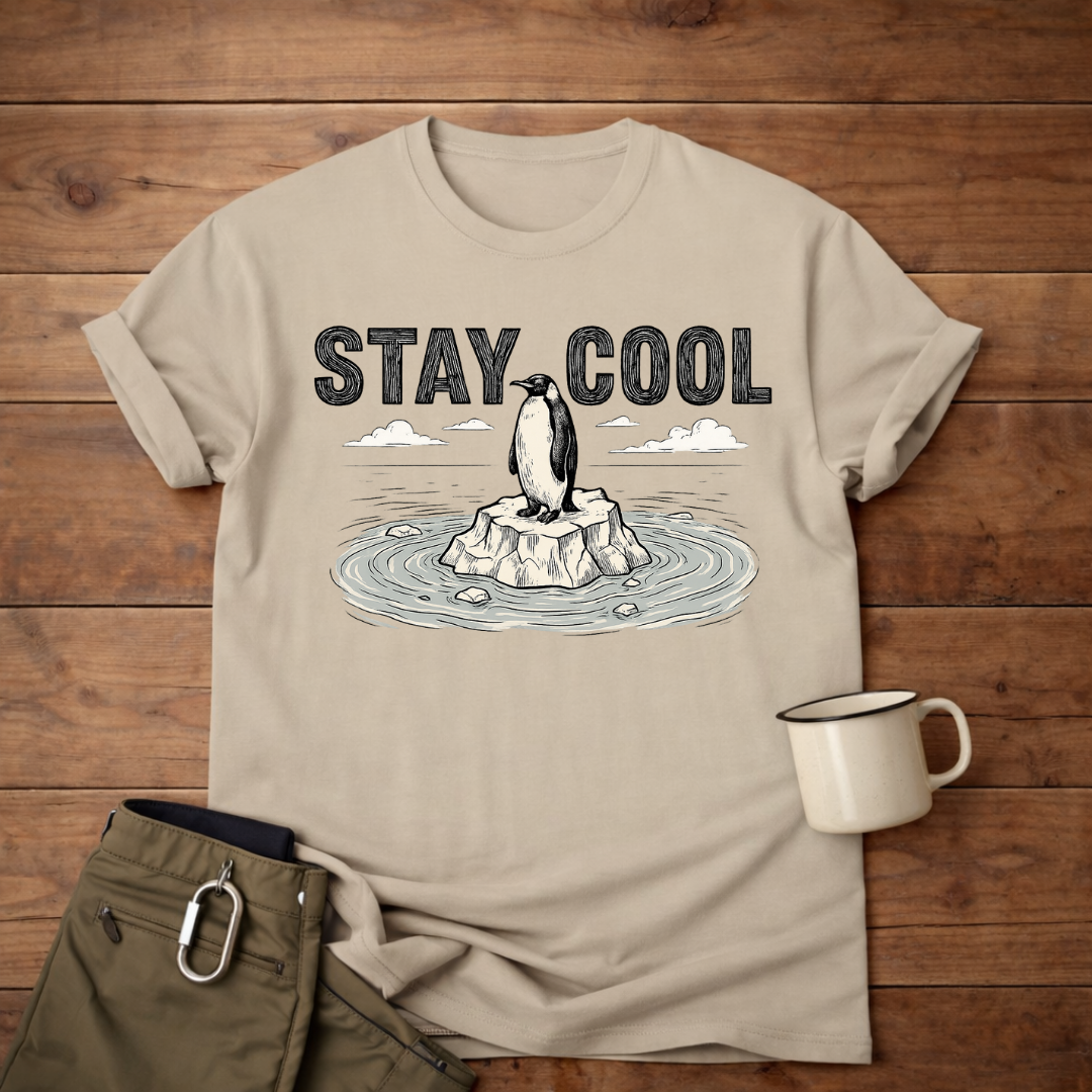 Stay Cool Penguin T-Shirt