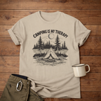Camping Is My Therapy T‑Shirt