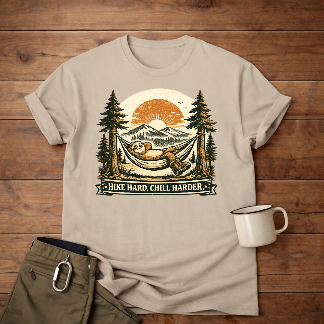 Hike Hard Chill Harder T-Shirt