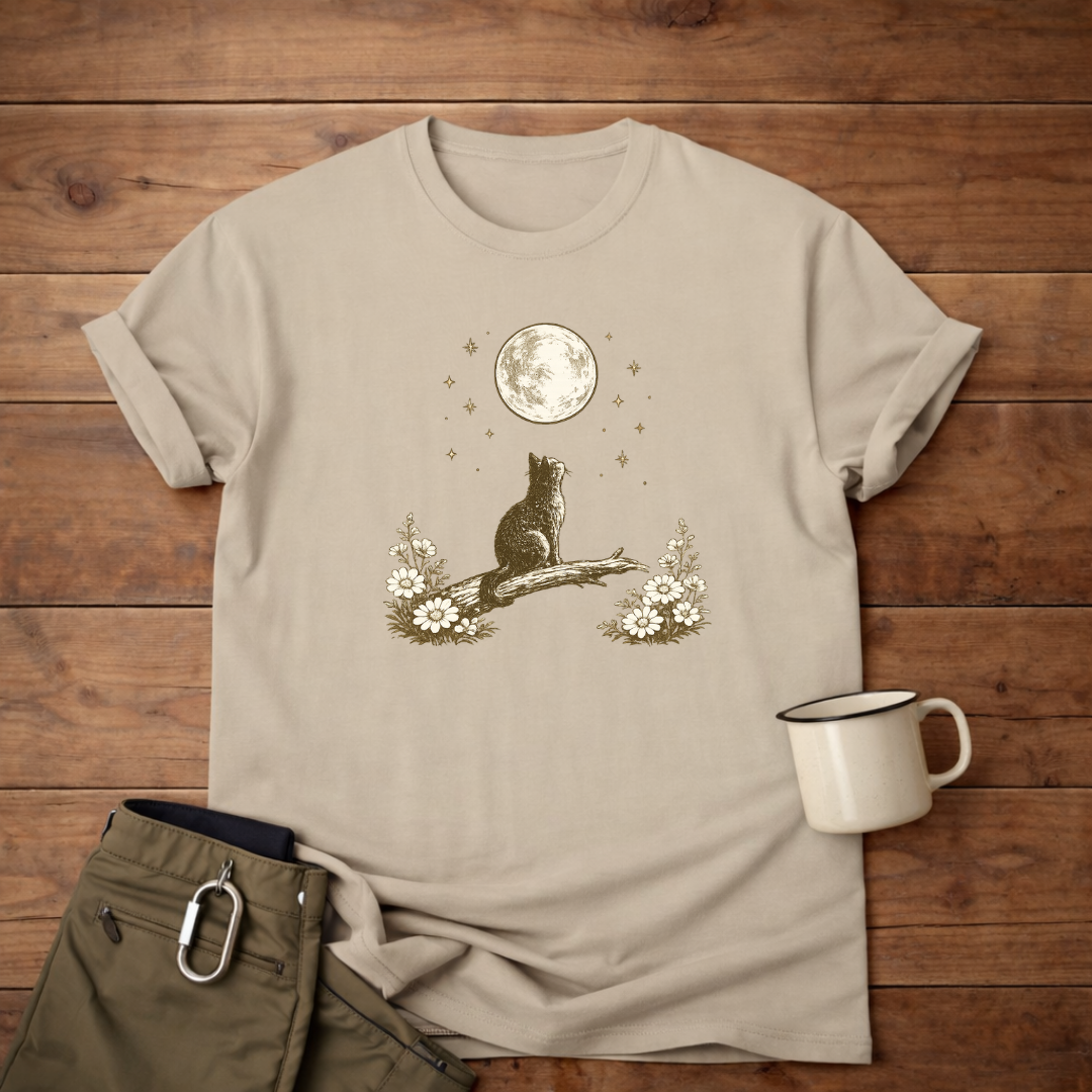 Cat Moon T-Shirt