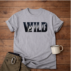 WILD Typography T‑Shirt