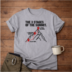 The 3 Stages of the Summit T-Shirt