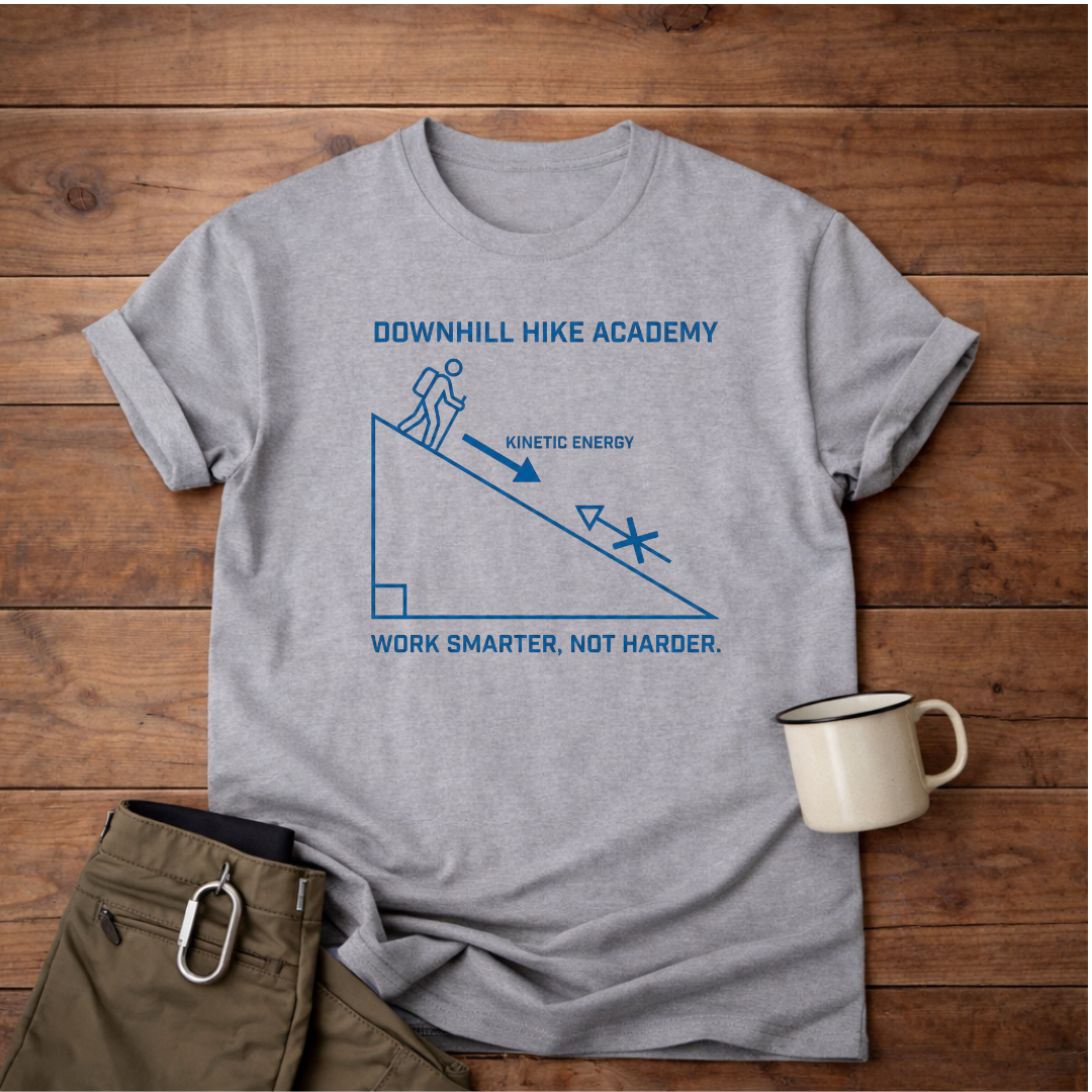 Downhill Hike Academy T-Shirt