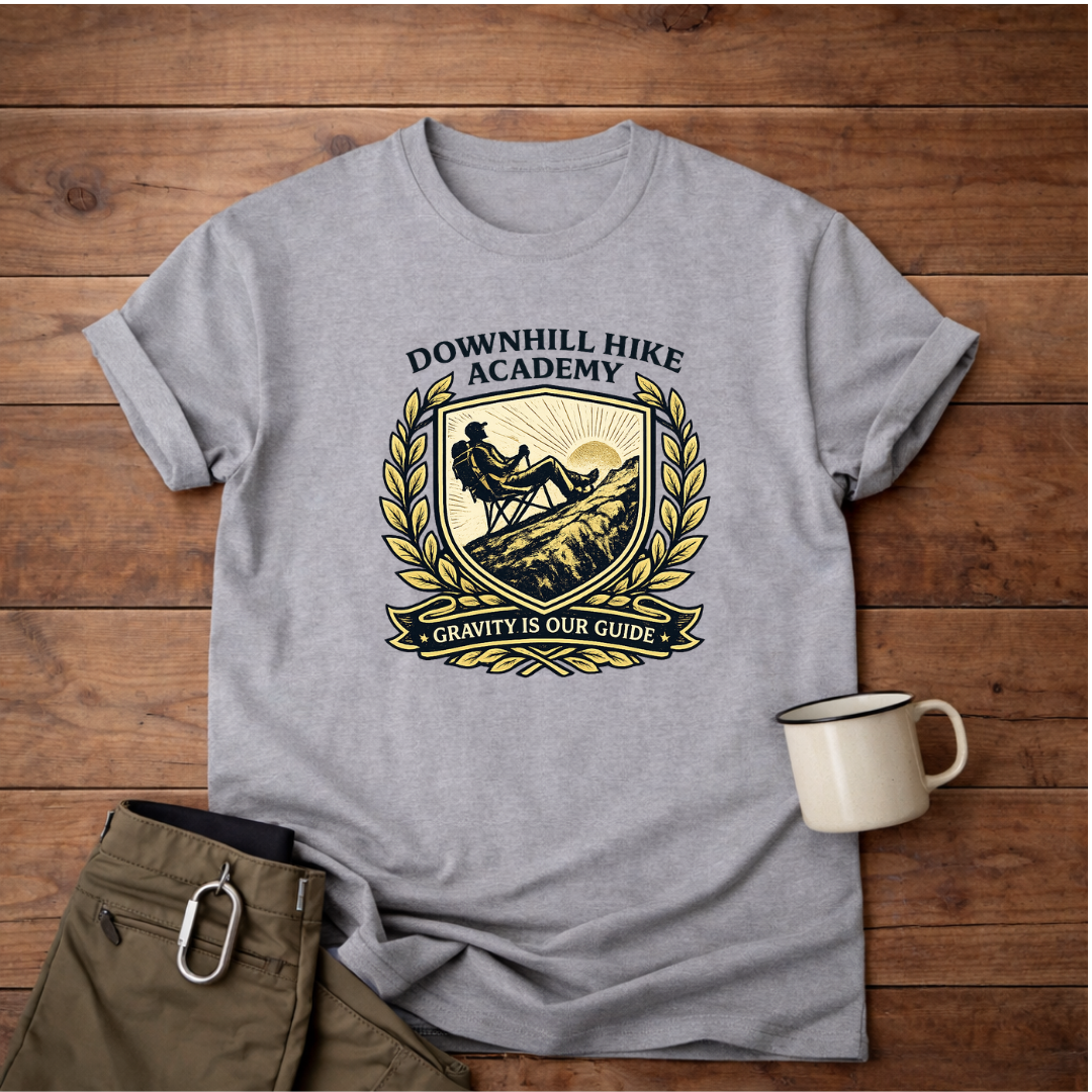 Downhill Hike Academy T-Shirt